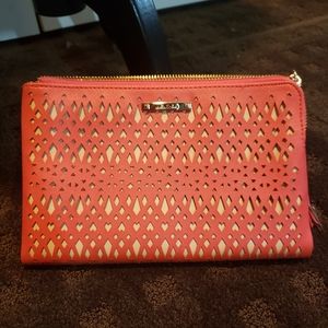 Stella & Dot Double Clutch - Geranium